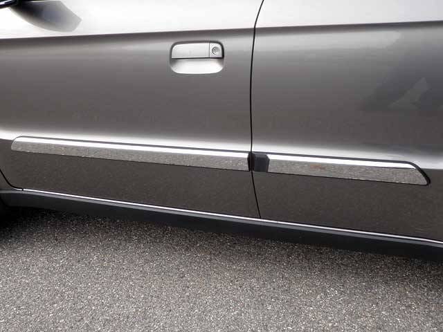 KIA SOUL 4dr QAA Stainless 4pcs Molding Insert MI10830