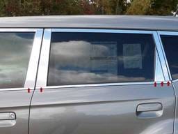 KIA SOUL 4dr QAA Stainless 10pcs Pillar Trim PP10833