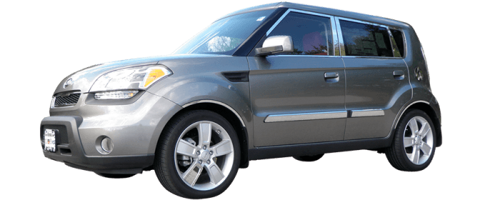 KIA SOUL 4dr QAA Stainless 1pcs Front Bumper Accent FB10830 thumbnail 2