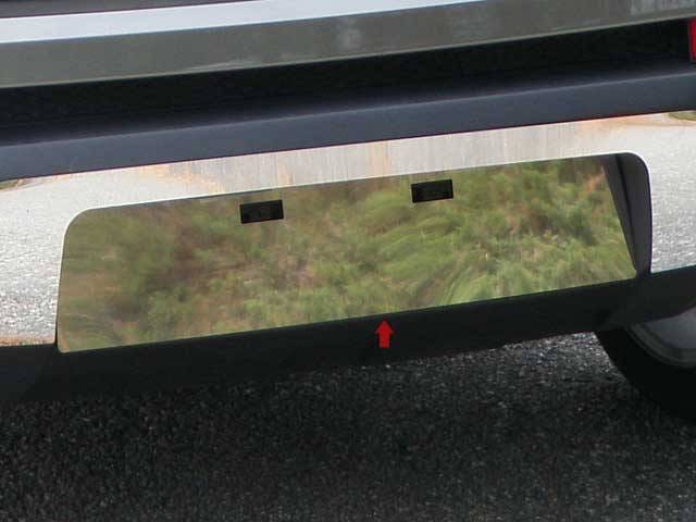 KIA SOUL 4dr QAA Stainless 1pcs License Plate Bezel LP10830