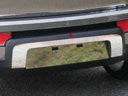 KIA SOUL 4dr QAA Stainless 1pcs License Plate Surround LPS10830