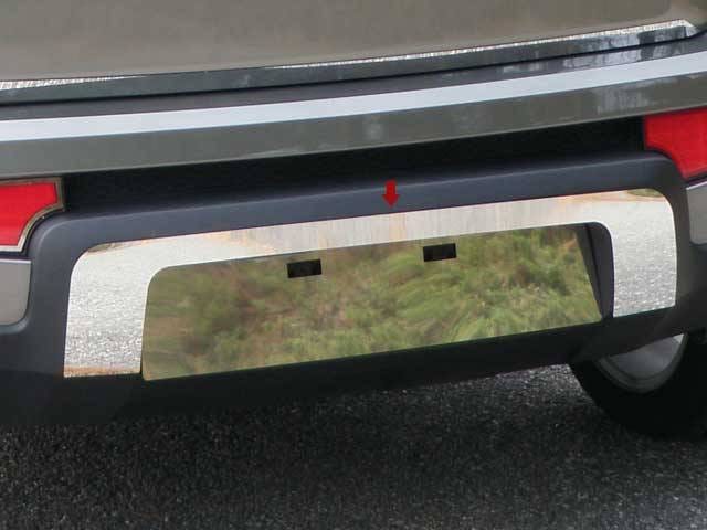KIA SOUL 4dr QAA Stainless 1pcs License Plate Surround LPS10830