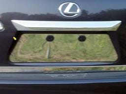 LEXUS RX450 4dr QAA Stainless 1pcs License Plate Bezel LP10125