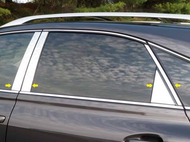 LEXUS RX450 4dr QAA Stainless 8pcs Pillar Trim PP10127