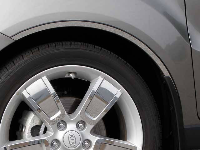 KIA SOUL 4dr QAA Stainless 4pcs Wheel Well Accent WQ10830