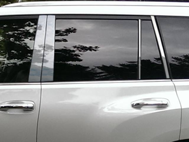 LEXUS GX460 4dr QAA Stainless 8pcs Pillar Trim PP10124