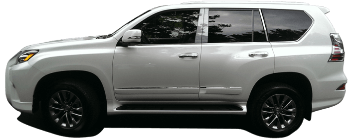 LEXUS GX460 4dr QAA Stainless 6pcs Pillar Trim PP10123 thumbnail 2