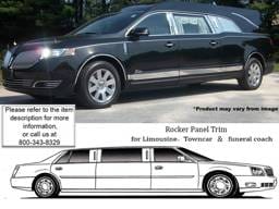 MKT Accubuilt Limousine QAA Stainless 8pcs Rocker Panel Trim TH50677