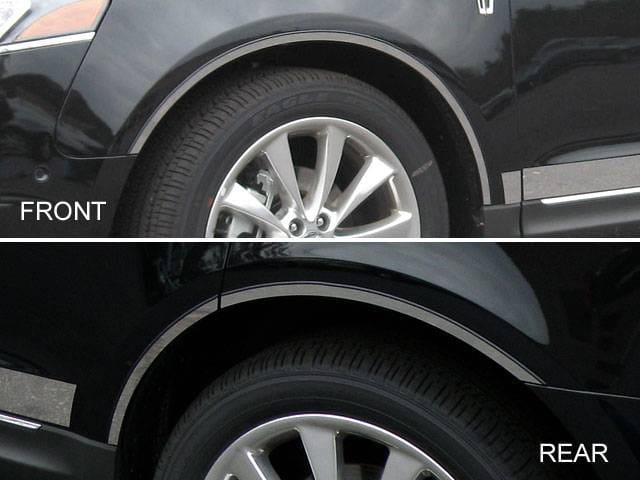 LINCOLN MKT 4dr QAA Stainless 6pcs Wheel Well Accent WQ50670 thumbnail 4