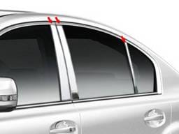 SUBARU LEGACY 4dr QAA Stainless 6pcs Pillar Trim PP10446
