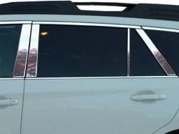 SUBARU OUTBACK 4dr QAA Stainless 8pcs Pillar Trim PP10482