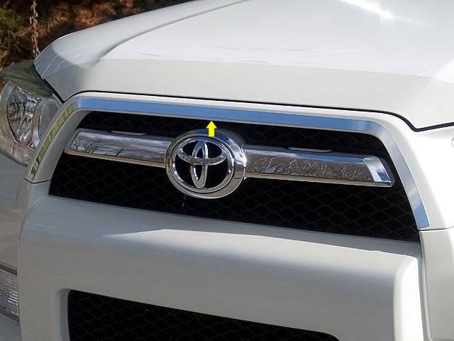 TOYOTA 4RUNNER 4dr QAA Stainless 1pcs Front Bumper Accent FB10177