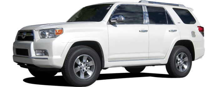 TOYOTA 4RUNNER 4dr QAA Stainless 1pcs Front Bumper Accent FB10177 thumbnail 2