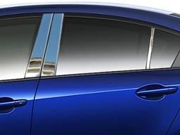 MAZDA MAZDA3 4dr QAA Stainless 6pcs Pillar Trim PP10751