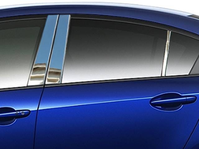 MAZDA MAZDA3 4dr QAA Stainless 6pcs Pillar Trim PP10751