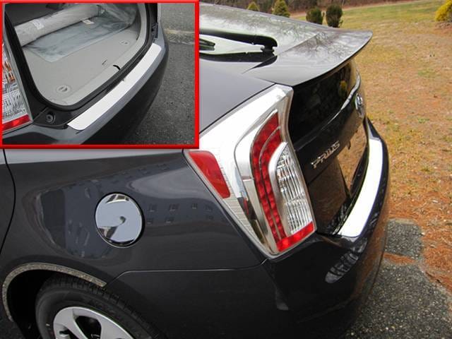 TOYOTA PRIUS 4dr QAA Stainless 1pcs Rear Bumper Accent RB10135