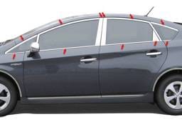 TOYOTA PRIUS 4dr QAA Stainless 22pcs Window Accent Package WP10135