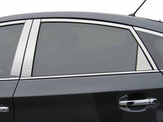 TOYOTA PRIUS 4dr QAA Stainless 6pcs Pillar Trim PP10136
