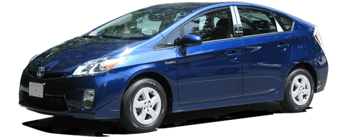 TOYOTA PRIUS 4dr QAA Chrome ABS plastic 2pcs Mirror Cover MC29155 thumbnail 4