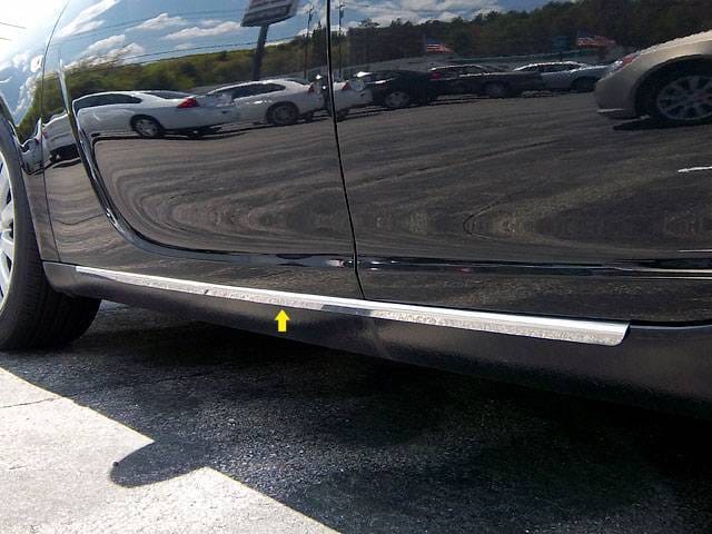 BUICK REGAL 4dr QAA Stainless 2pcs Rocker Panel Trim TH51576