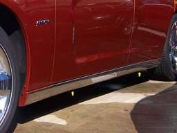 DODGE CHARGER 4dr QAA Stainless 4pcs Rocker Panel Trim TH51910