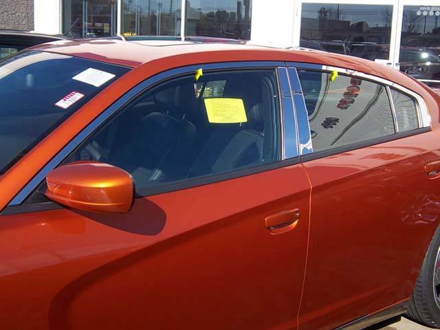 DODGE CHARGER 4dr QAA Stainless 4pcs Window Accent Package WP51912