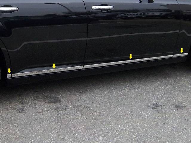 CHRYSLER 300 4dr QAA Stainless 8pcs Rocker Panel Trim TH51760 thumbnail 4