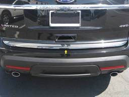 FORD EXPLORER 4dr QAA Stainless 1pcs Rear Deck Accent RD51330