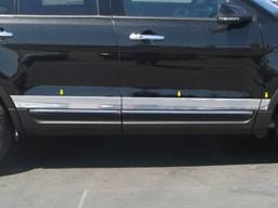 FORD EXPLORER 4dr QAA Stainless 6pcs Rocker Panel Trim TH51330