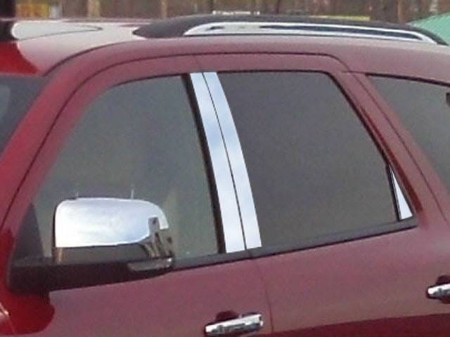 DODGE DURANGO 4dr QAA Stainless 6pcs Pillar Trim PP51931