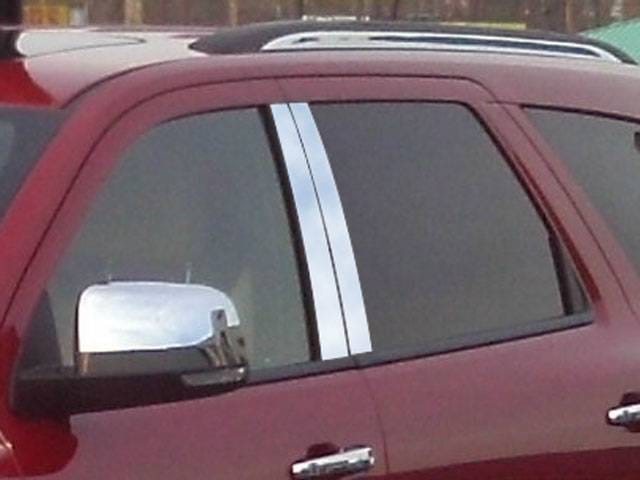 DODGE DURANGO 4dr QAA Stainless 4pcs Pillar Trim PP51930
