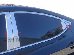 Fits Hyundai ELANTRA 4dr QAA Stainless 10pcs Pillar Trim PP11343
