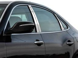 Fits Hyundai EQUUS 4dr QAA Stainless 6pcs Pillar Trim PP13326
