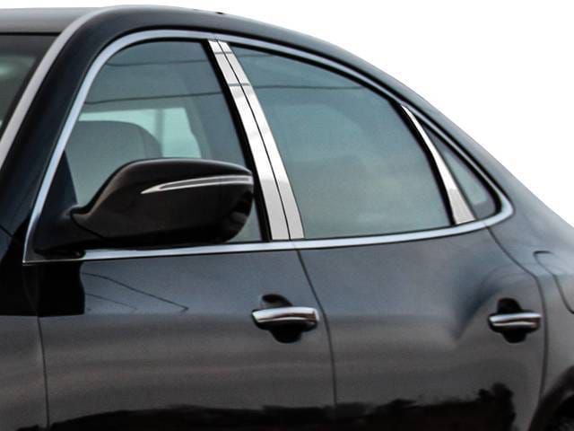 Fits Hyundai EQUUS 4dr QAA Stainless 6pcs Pillar Trim PP13326