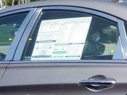 Fits Hyundai SONATA 4dr QAA Stainless 6pcs Pillar Trim PP11361