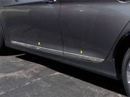 Fits Hyundai SONATA 4dr QAA Stainless 4pcs Rocker Panel Trim TH11361