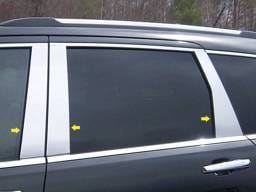 JEEP GRAND CHEROKEE 4dr QAA Stainless 6pcs Pillar Trim PP51081