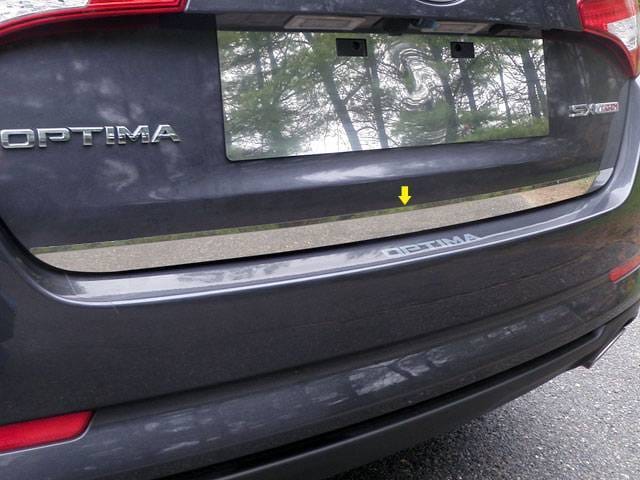 KIA OPTIMA 4dr QAA Stainless 1pcs Rear Deck Accent RD11805