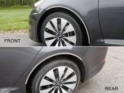 KIA OPTIMA 4dr QAA Stainless 4pcs Wheel Well Accent WQ11805