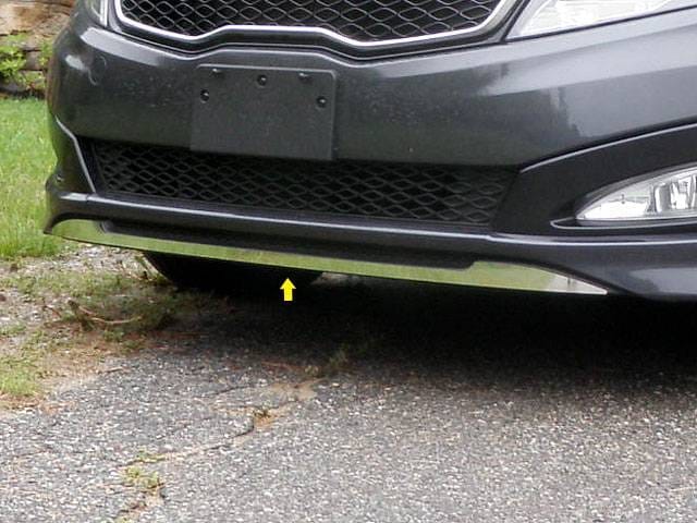 KIA OPTIMA 4dr QAA Stainless 1pcs Grille Accent SG11805