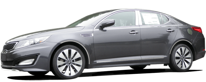 KIA OPTIMA 4dr QAA Stainless 1pcs Grille Accent SG11805 thumbnail 3