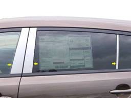 KIA SPORTAGE 4dr QAA Stainless 6pcs Pillar Trim PP11836