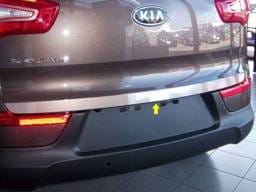 KIA SPORTAGE 4dr QAA Stainless 1pcs Rear Deck Accent RD11835