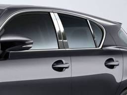 LEXUS CT 4dr QAA Stainless 6pcs Pillar Trim PP11196