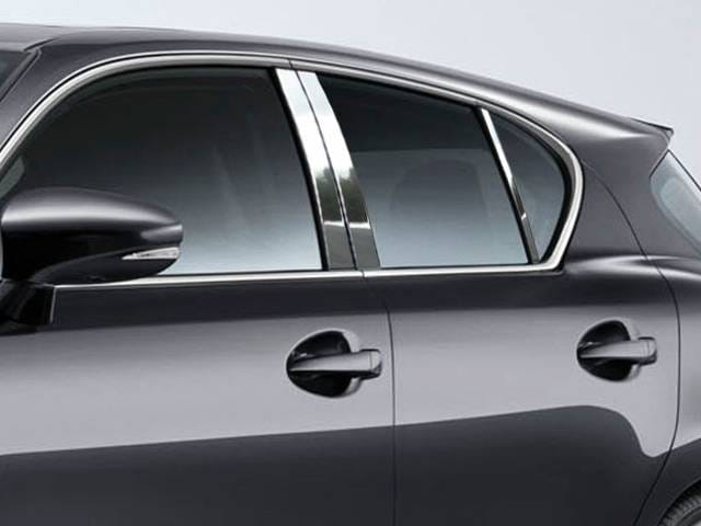 LEXUS CT 4dr QAA Stainless 6pcs Pillar Trim PP11196