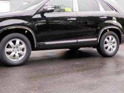 KIA SORENTO 4dr QAA Stainless 4pcs Wheel Well Accent WQ11820