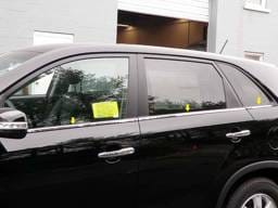 KIA SORENTO 4dr QAA Stainless 6pcs Window Sill Accent WS11820