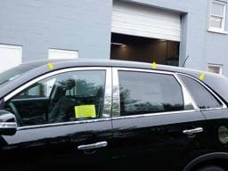 KIA SORENTO 4dr QAA Stainless 6pcs Window Accent Package WP11821