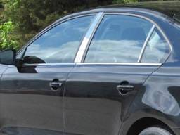 VOLKSWAGEN JETTA 4dr QAA Stainless 6pcs Window Sill Accent WS11665