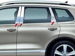 VOLKSWAGEN TOUAREG 4dr QAA Stainless 6pcs Pillar Trim PP11641